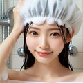 シャワーキャップちゃん 9枚目