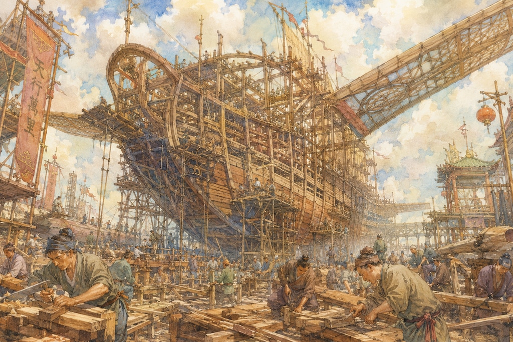 sky sailing ship
