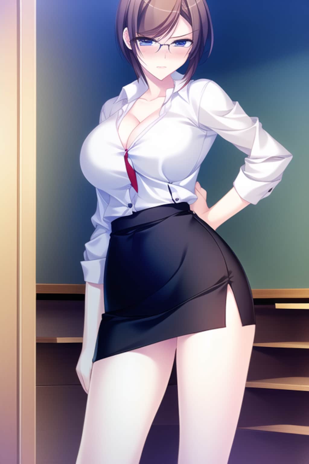 性格キツめの行き遅れ女教師