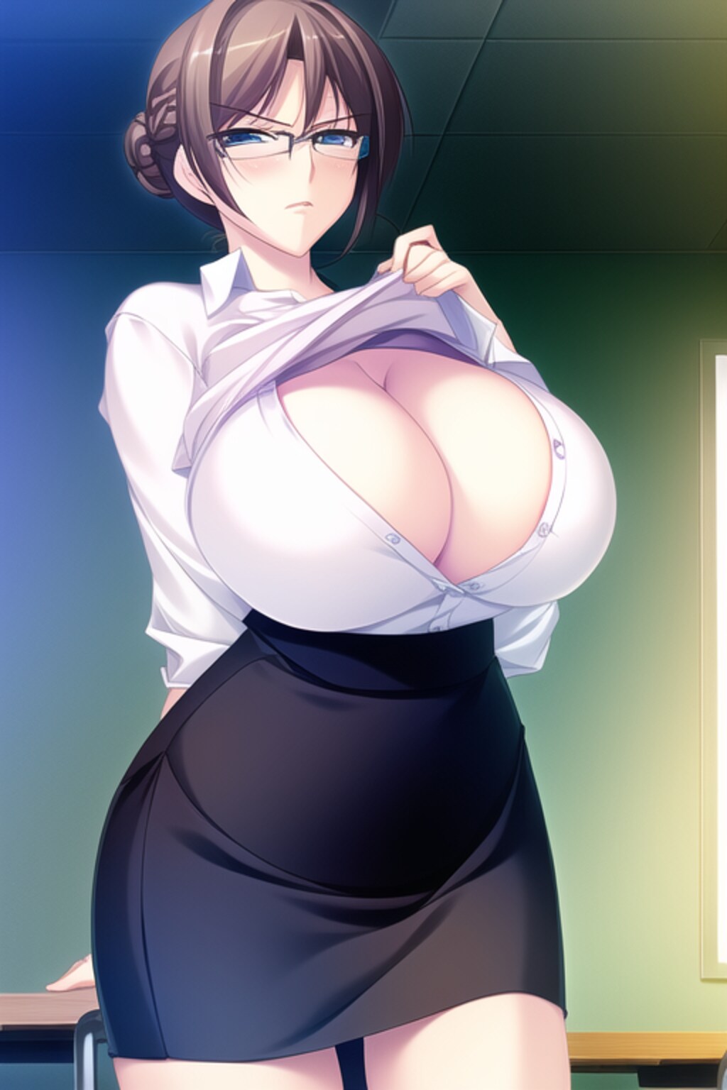 性格キツめの行き遅れ女教師