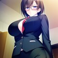 性格キツめの行き遅れ女教師 8枚目