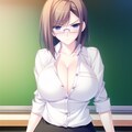 性格キツめの行き遅れ女教師 4枚目