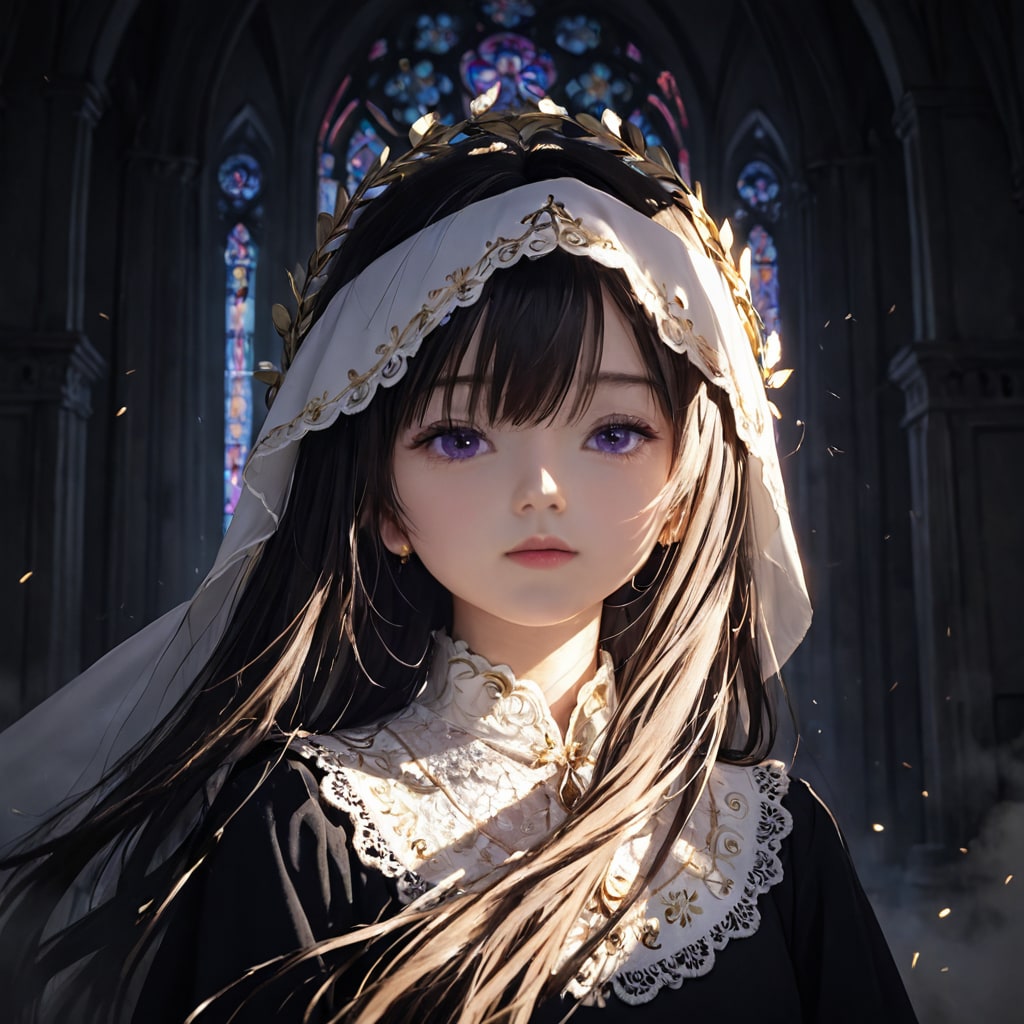 大聖堂の修道女 | の人気AIイラスト・グラビア