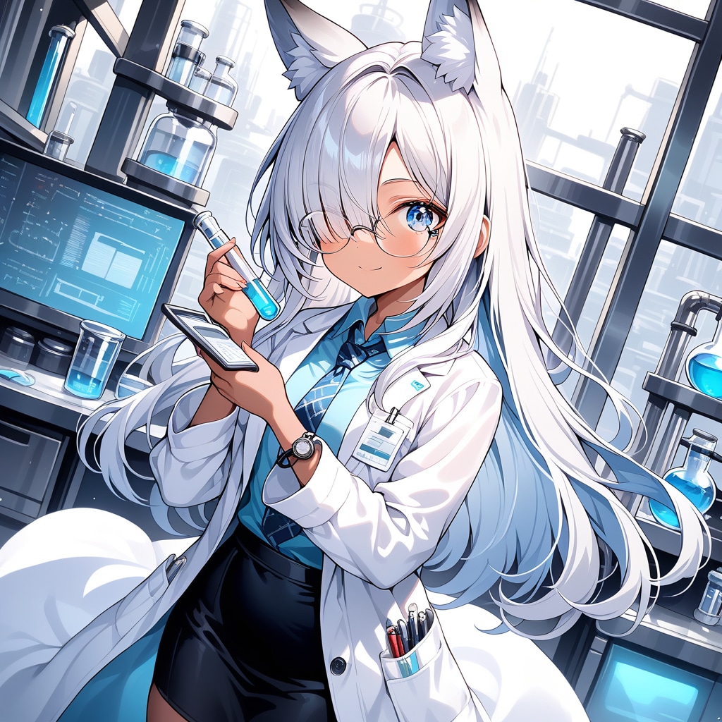 サイエンティスト狐娘・次女