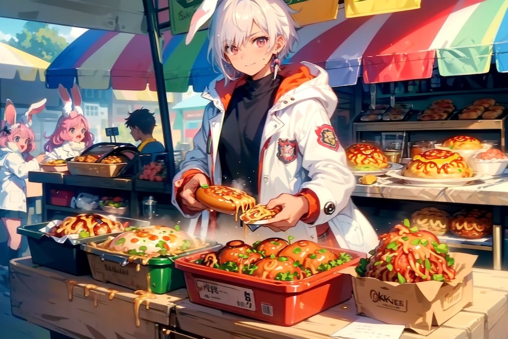 お好み焼きそばパン