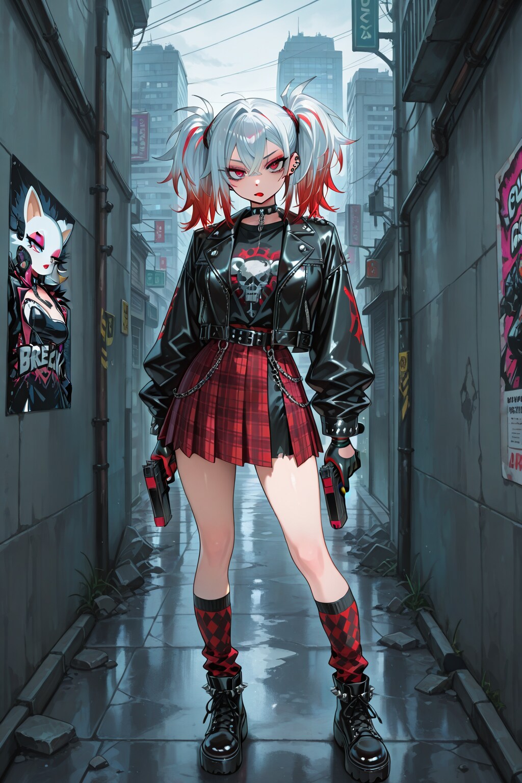 パンクロック・ガール | の人気AIイラスト・グラビア