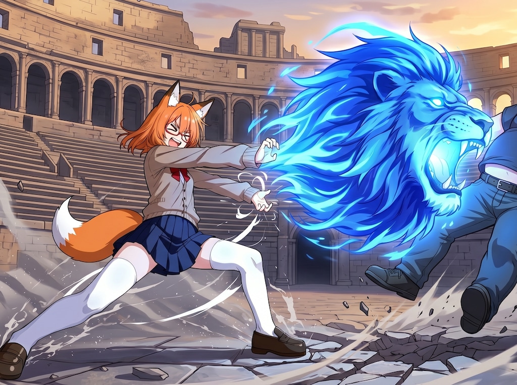 獅子戦吼！