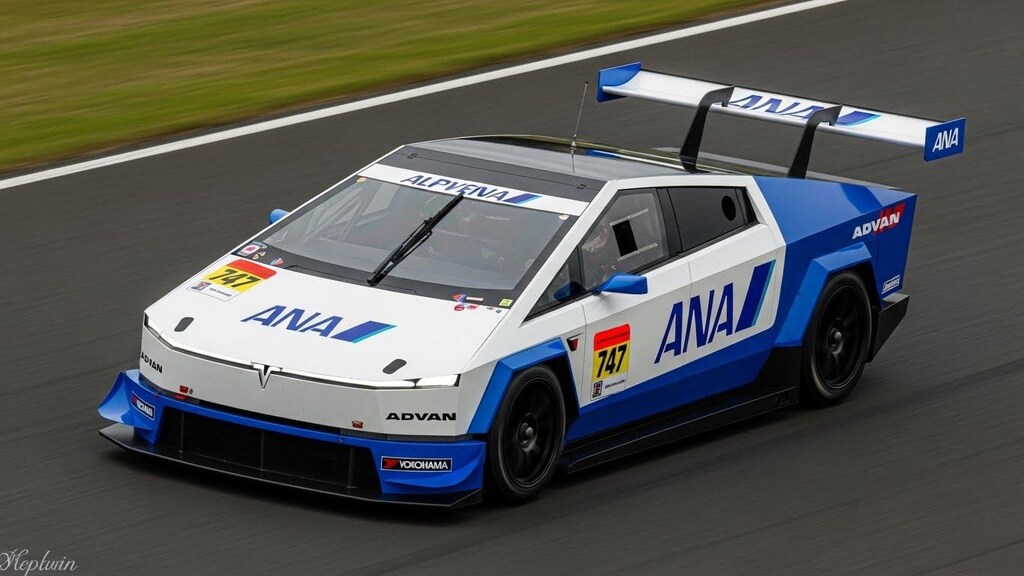 ANA テスラサイバートラックレーシングカー