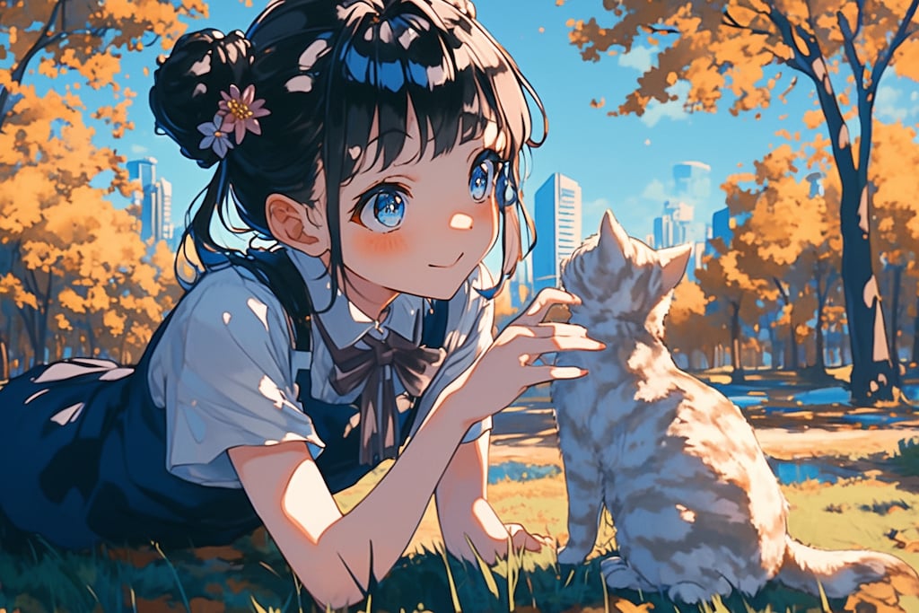 猫🐈とおだんごちゃん🍡✨160