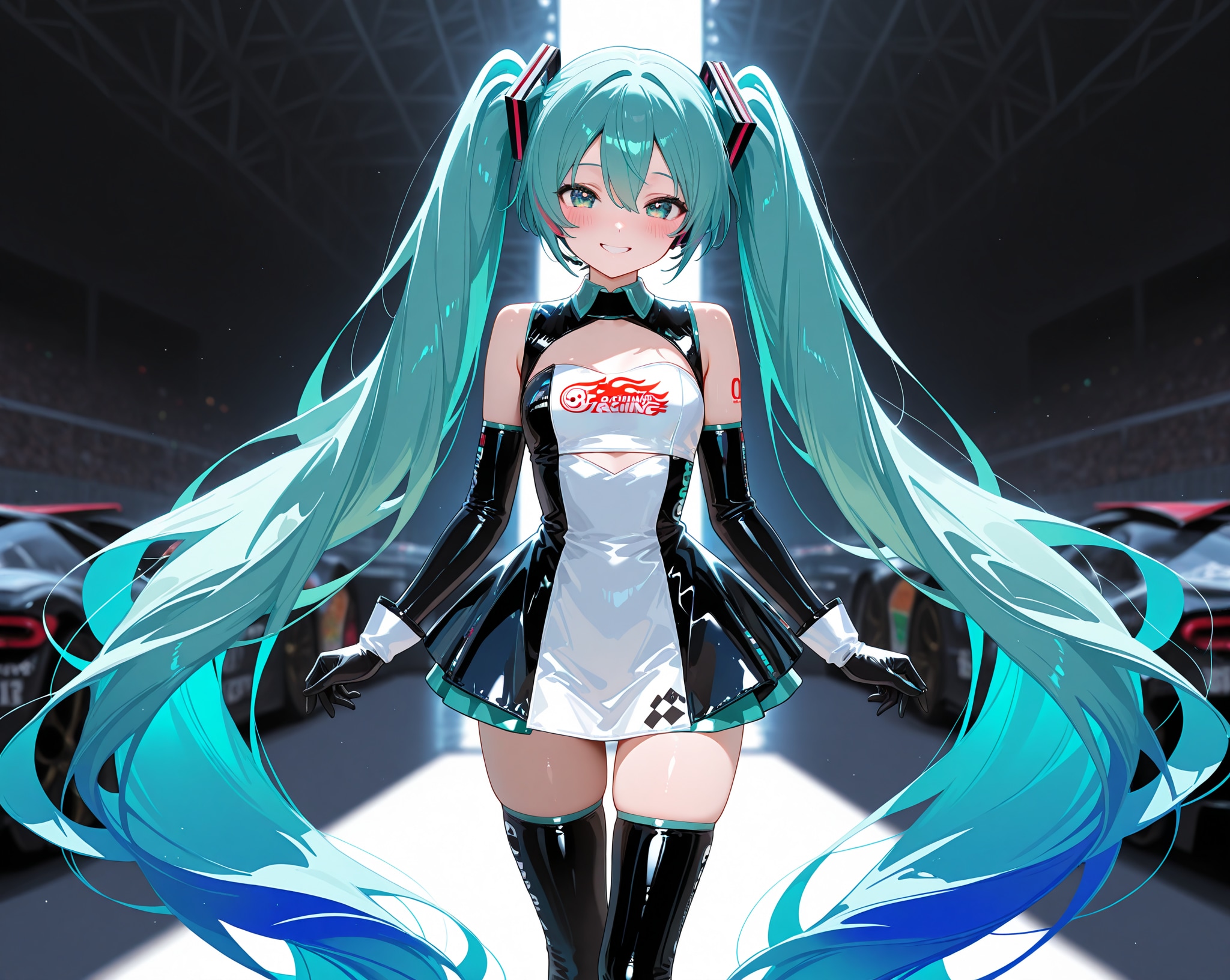 レーシング風ボーカロイド♪