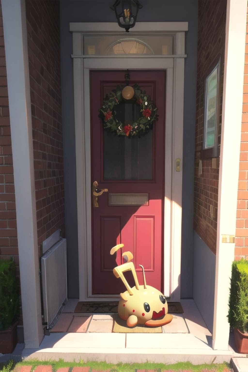 戸口にあらわれたもの