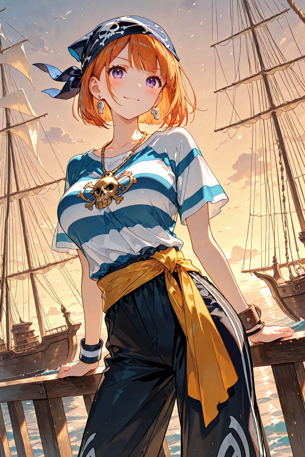 海賊☆ガール | の人気AIイラスト・グラビア