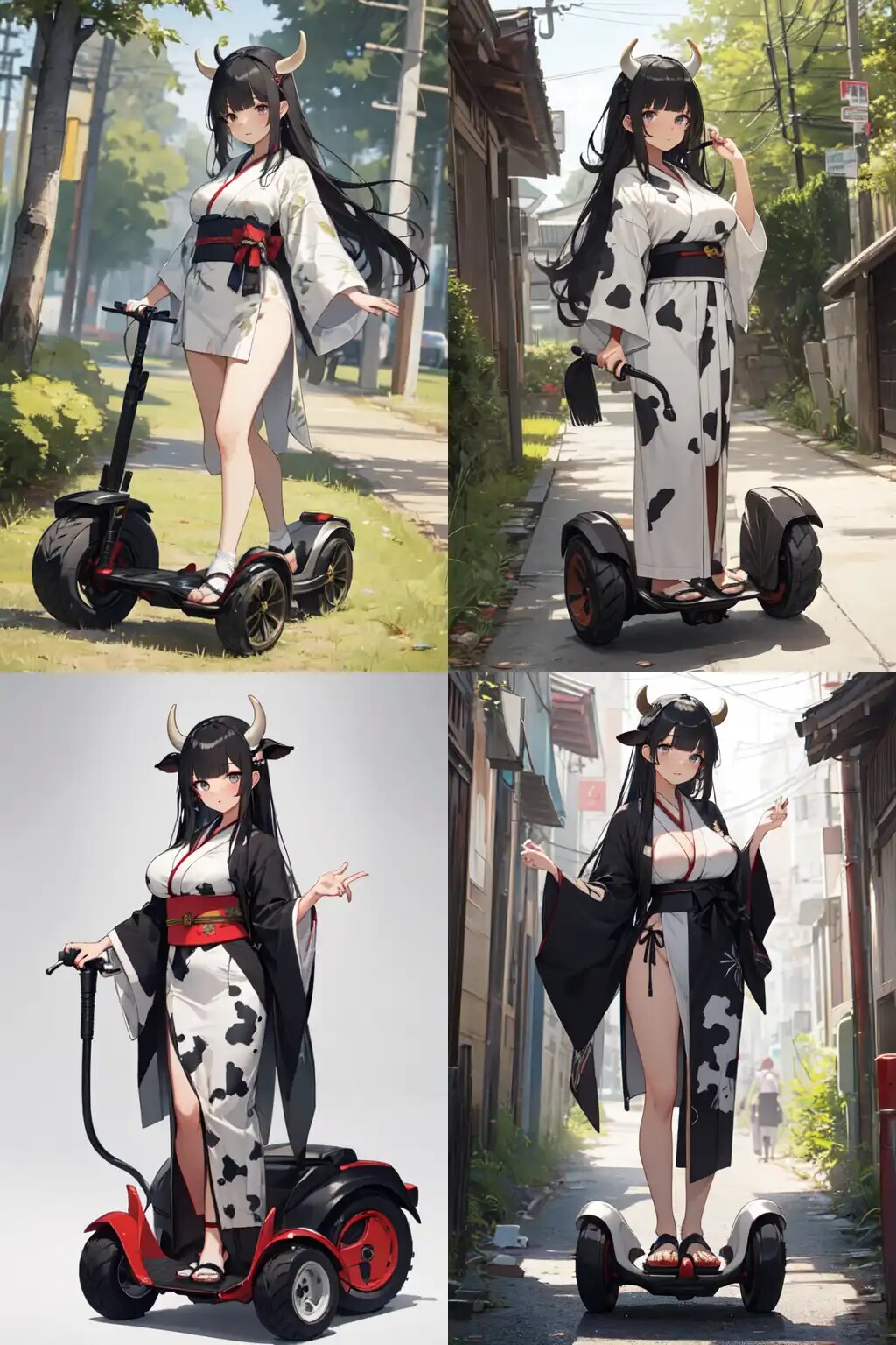 アニマル三面図(牛)を動かしたやつとおまけ