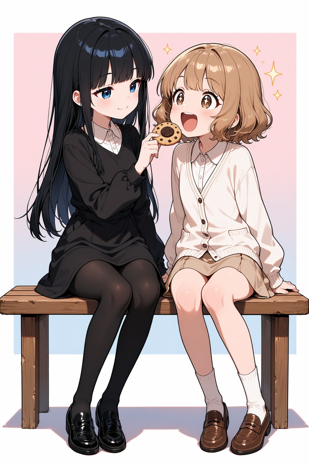 Animaで2キャラ絡ませ ③ベンチでいちゃいちゃ編【簡単チュートリアル】