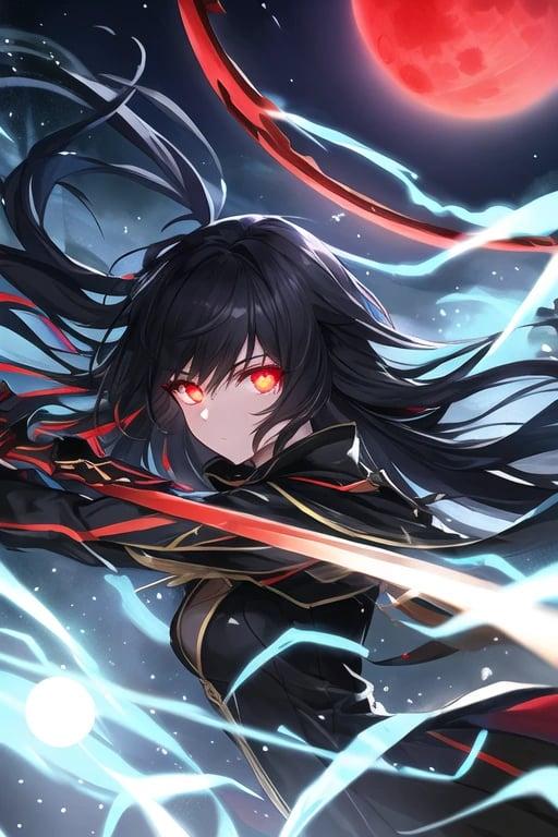 灼眼と紅月