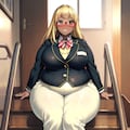 金髪SSBBW 2枚目