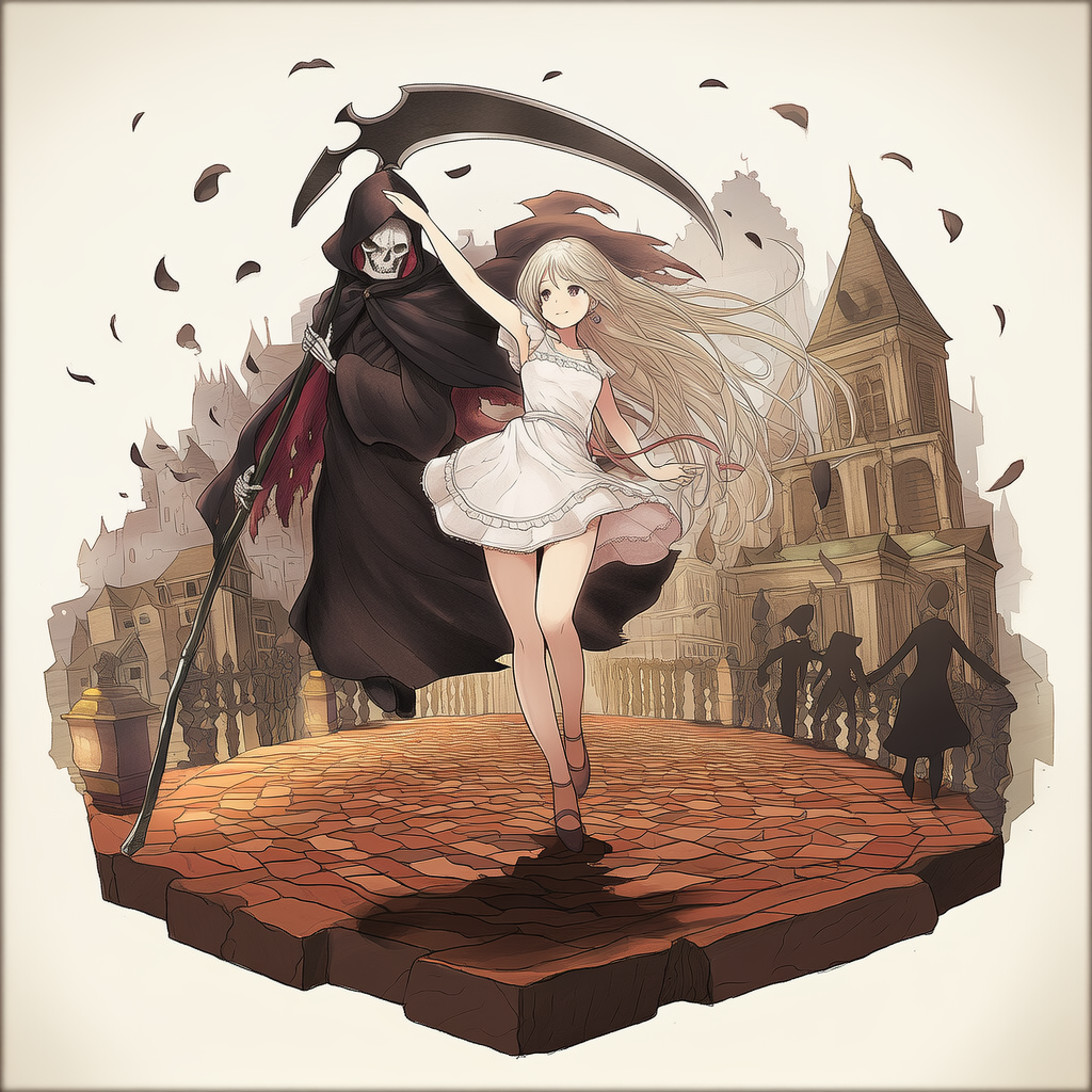 美女に甘い死神・・・