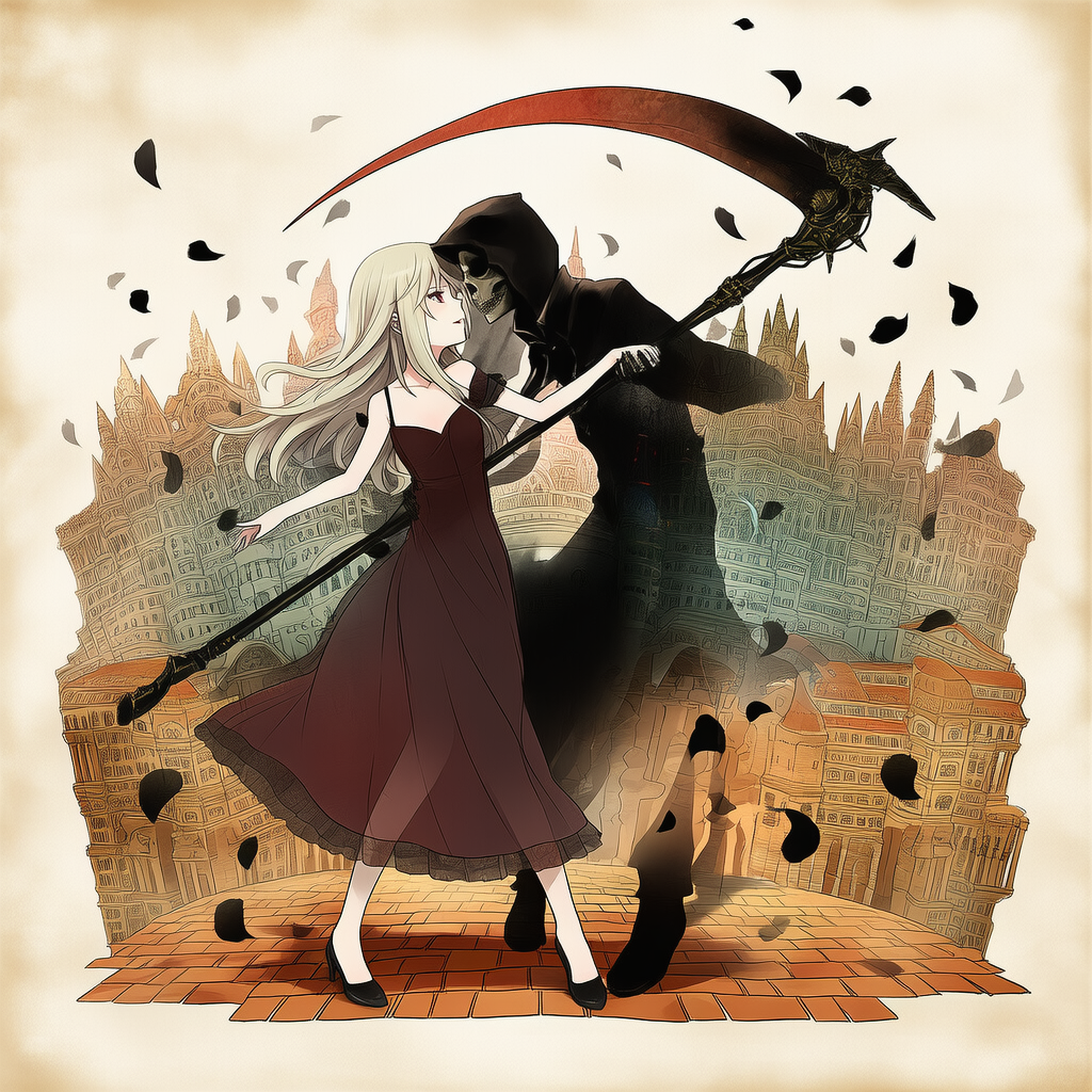 美女に甘い死神・・・