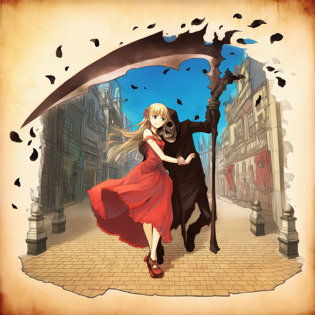 美女に甘い死神・・・