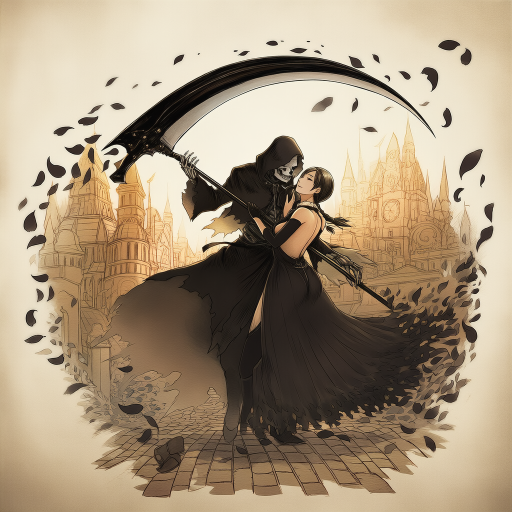 美女に甘い死神・・・