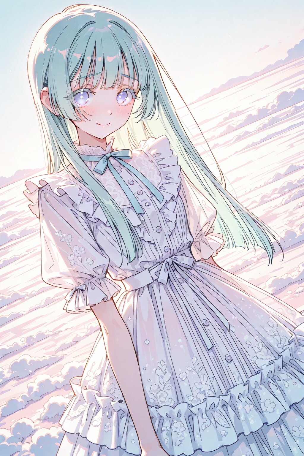 果ての君 | の人気AIイラスト・グラビア