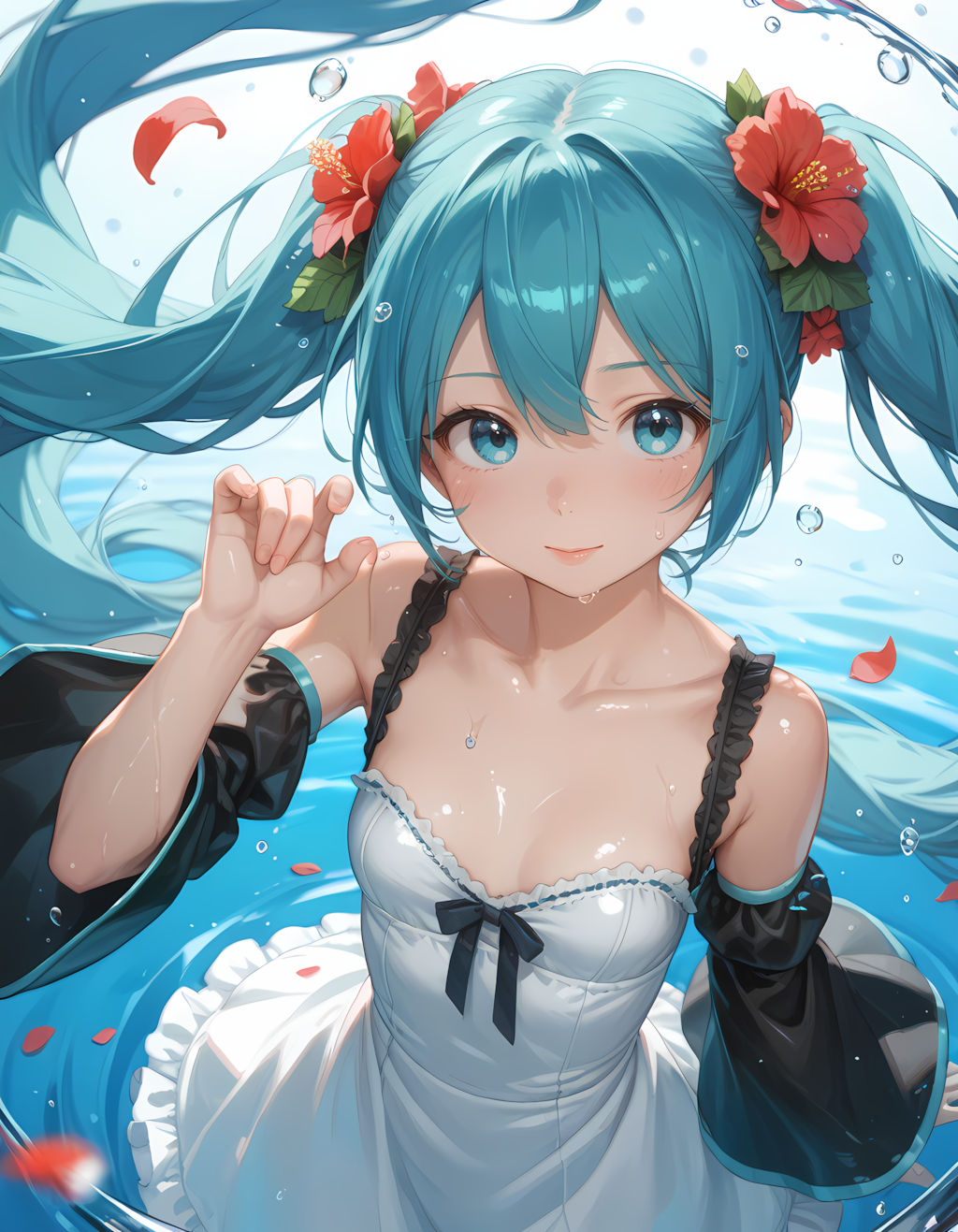 偏在するミクさん♬