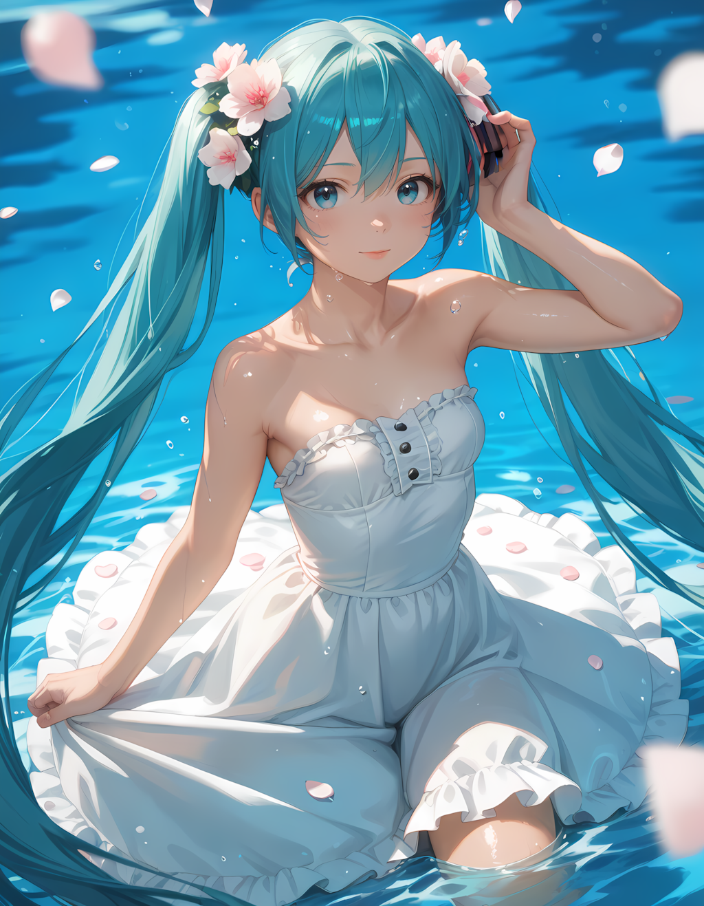 偏在するミクさん♬