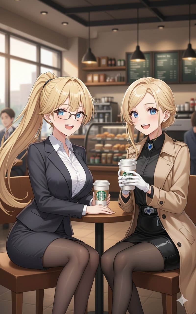 【よその子とうちの子】ノアちゃんとメアリー先生 | の人気AIイラスト・グラビア