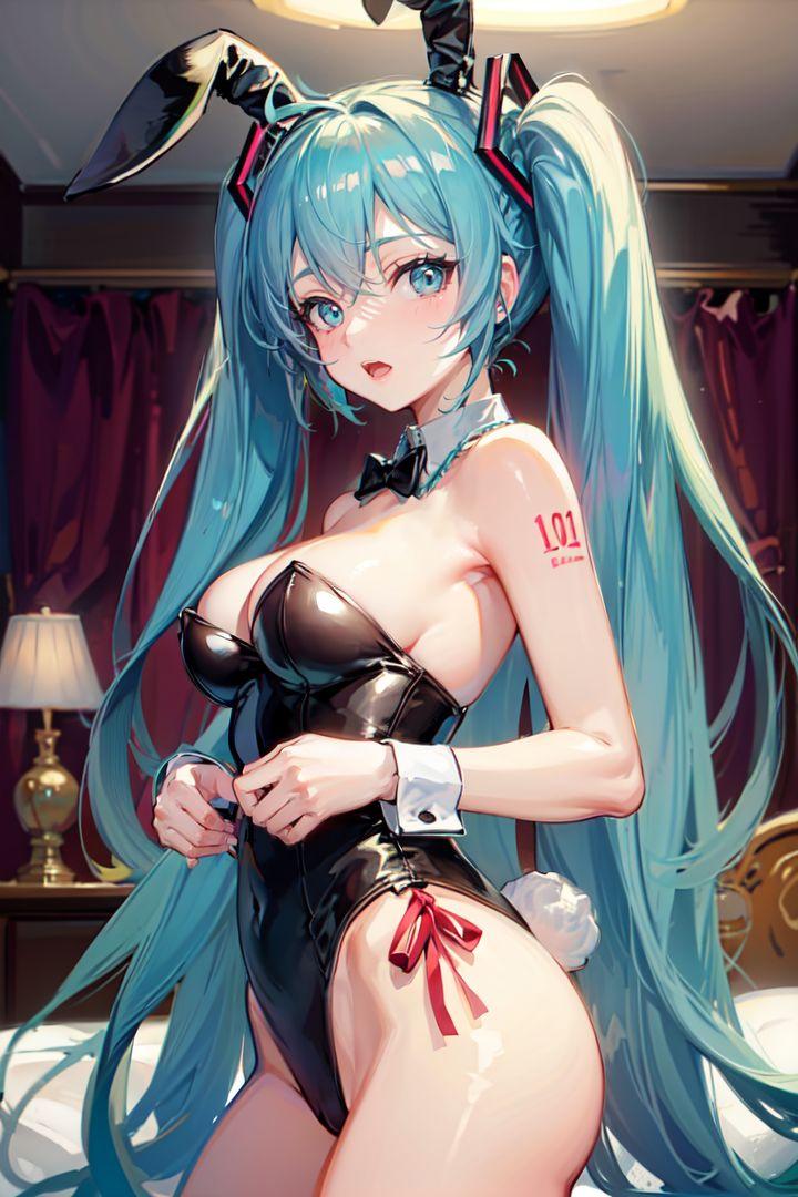 バニーガールミク1