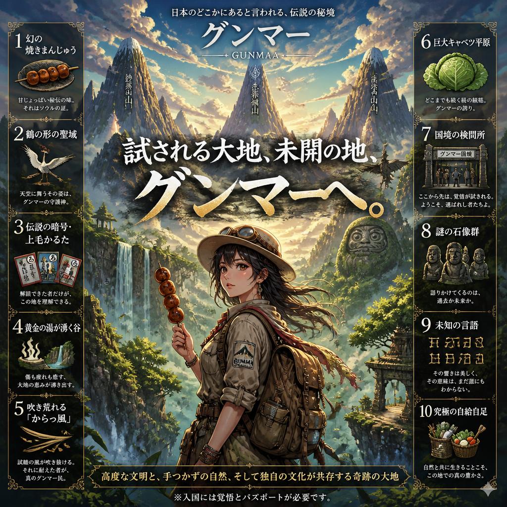 未開の地グンマー | の人気AIイラスト・グラビア