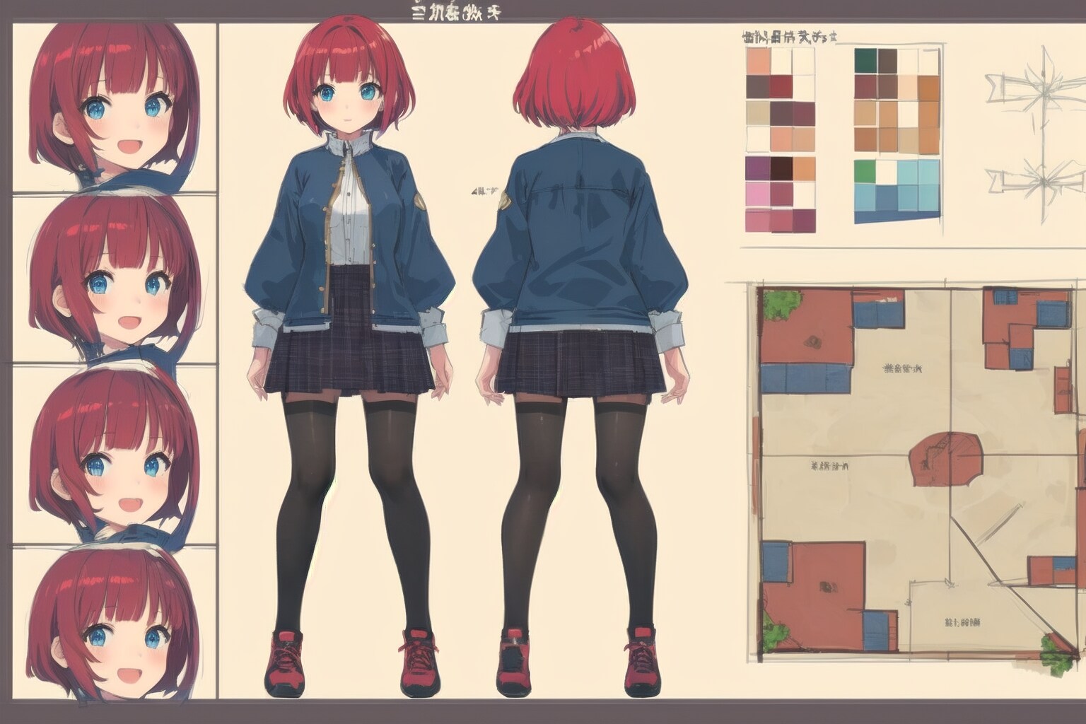 花売り設定画