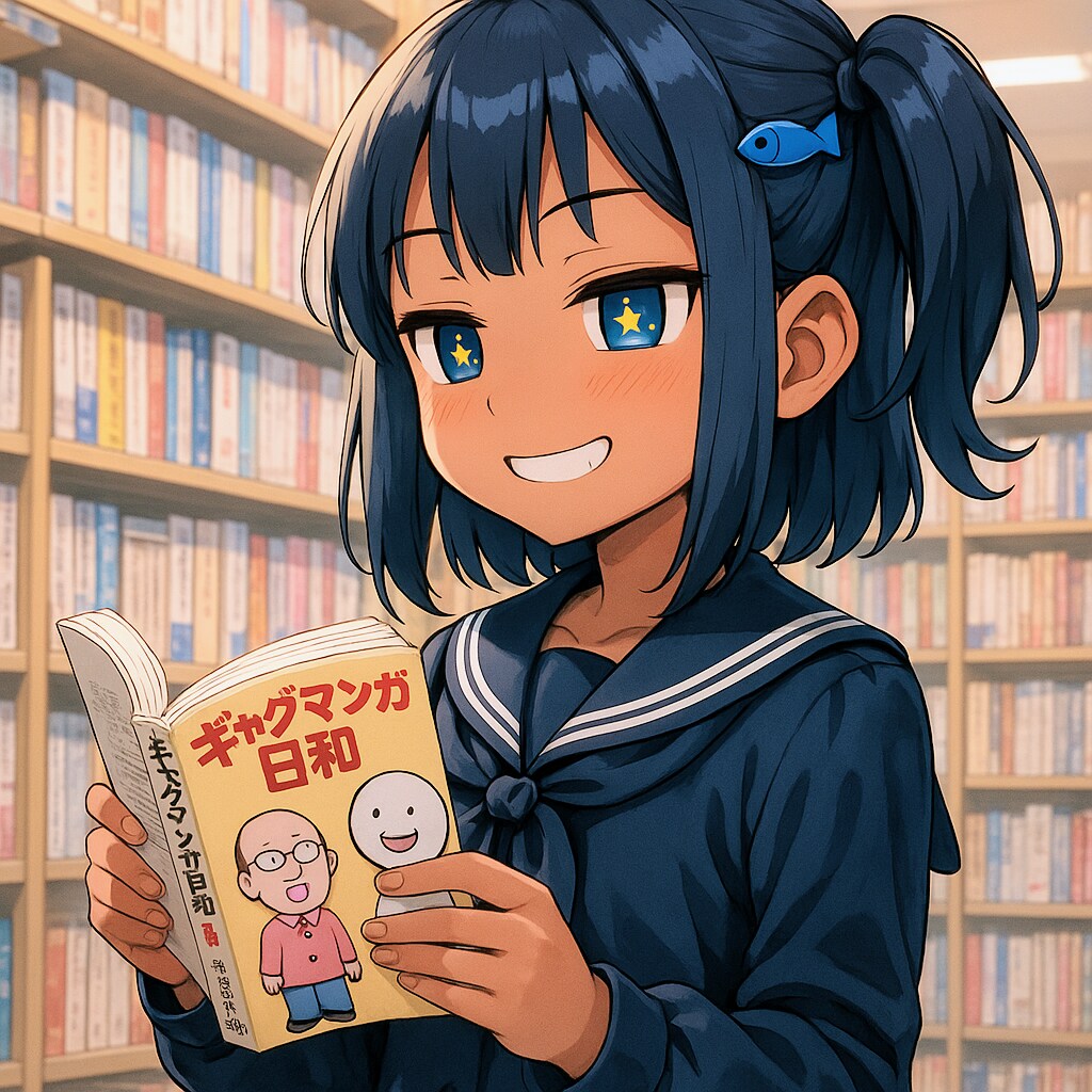 BOOK・OFFで立ち読みするこなつちゃん