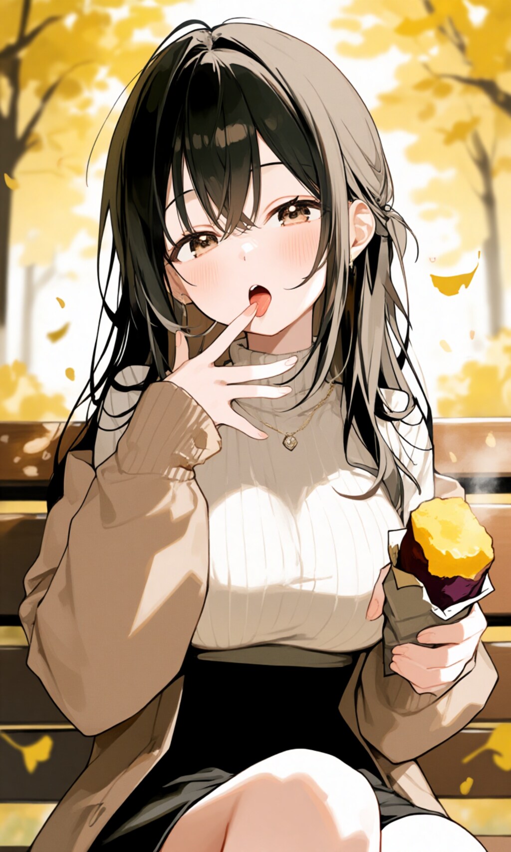 指についちゃった