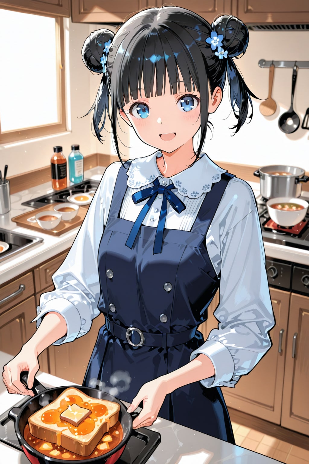 おだんごちゃん🍡✨と朝ごはん🍚✨　1/9