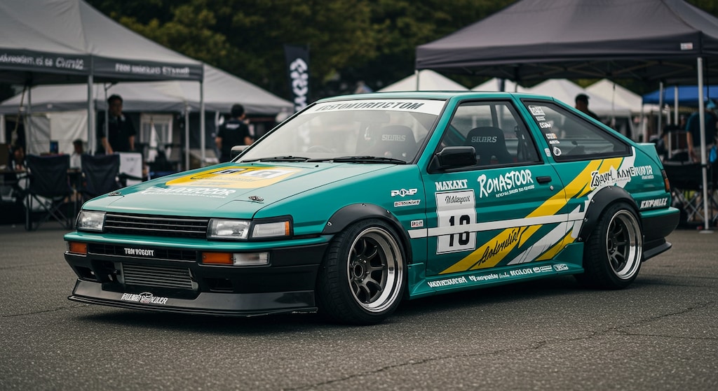 AE86レーシングカー