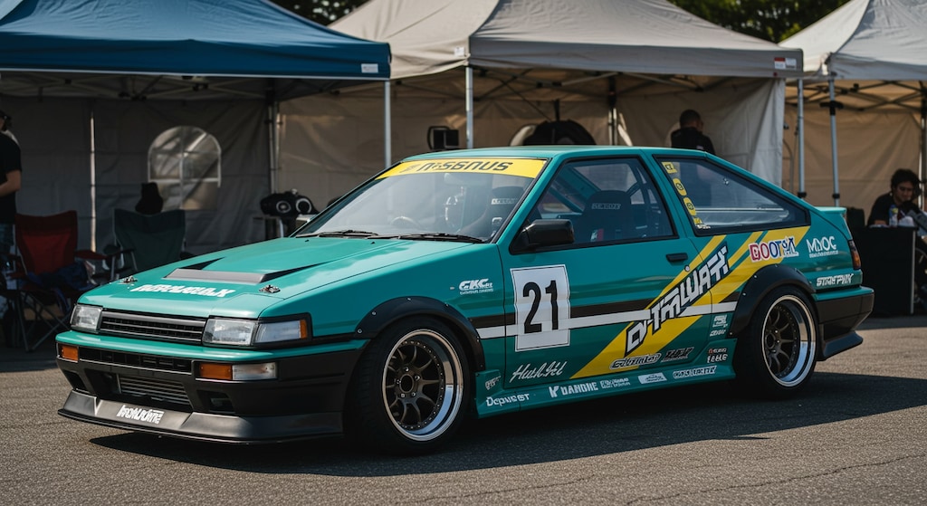 AE86レーシングカー