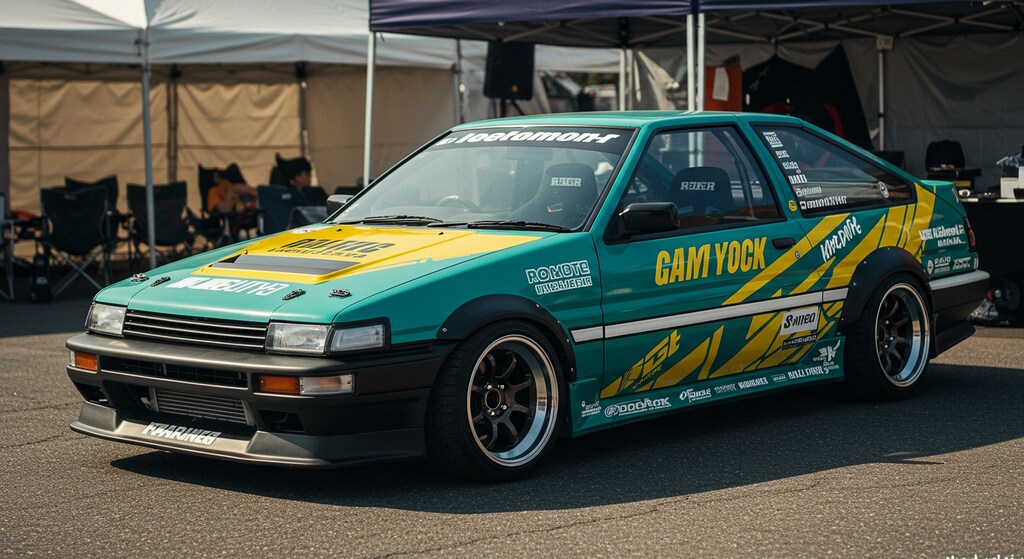 AE86レーシングカー