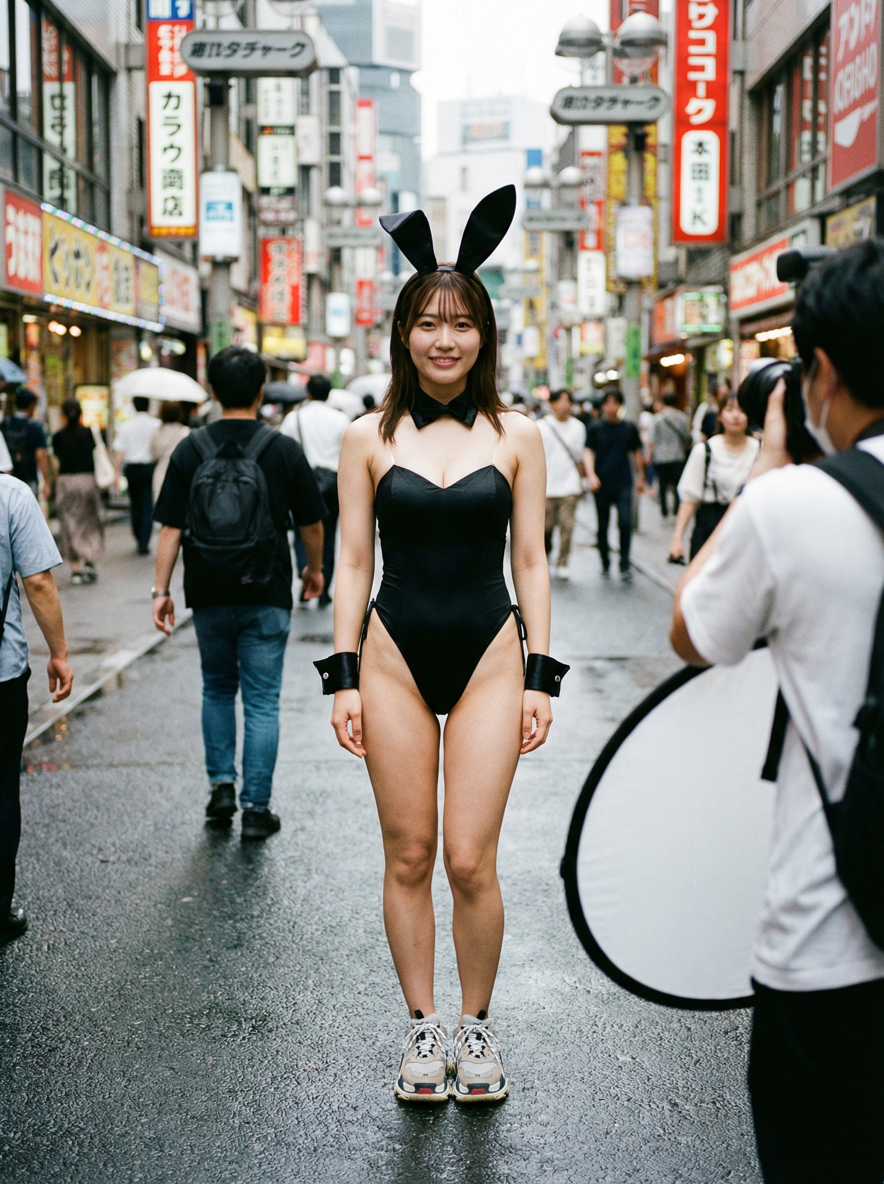 街角バニー