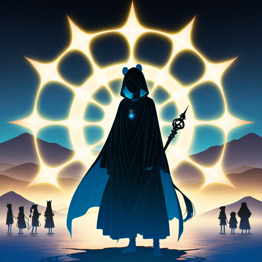 星降る夜のキリン着ぐるみちび子ちゃん