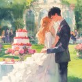 Bride and groom 結婚披露宴 2枚目