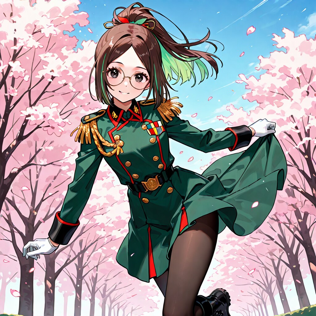 新入生、軍服ちゃん(仮)