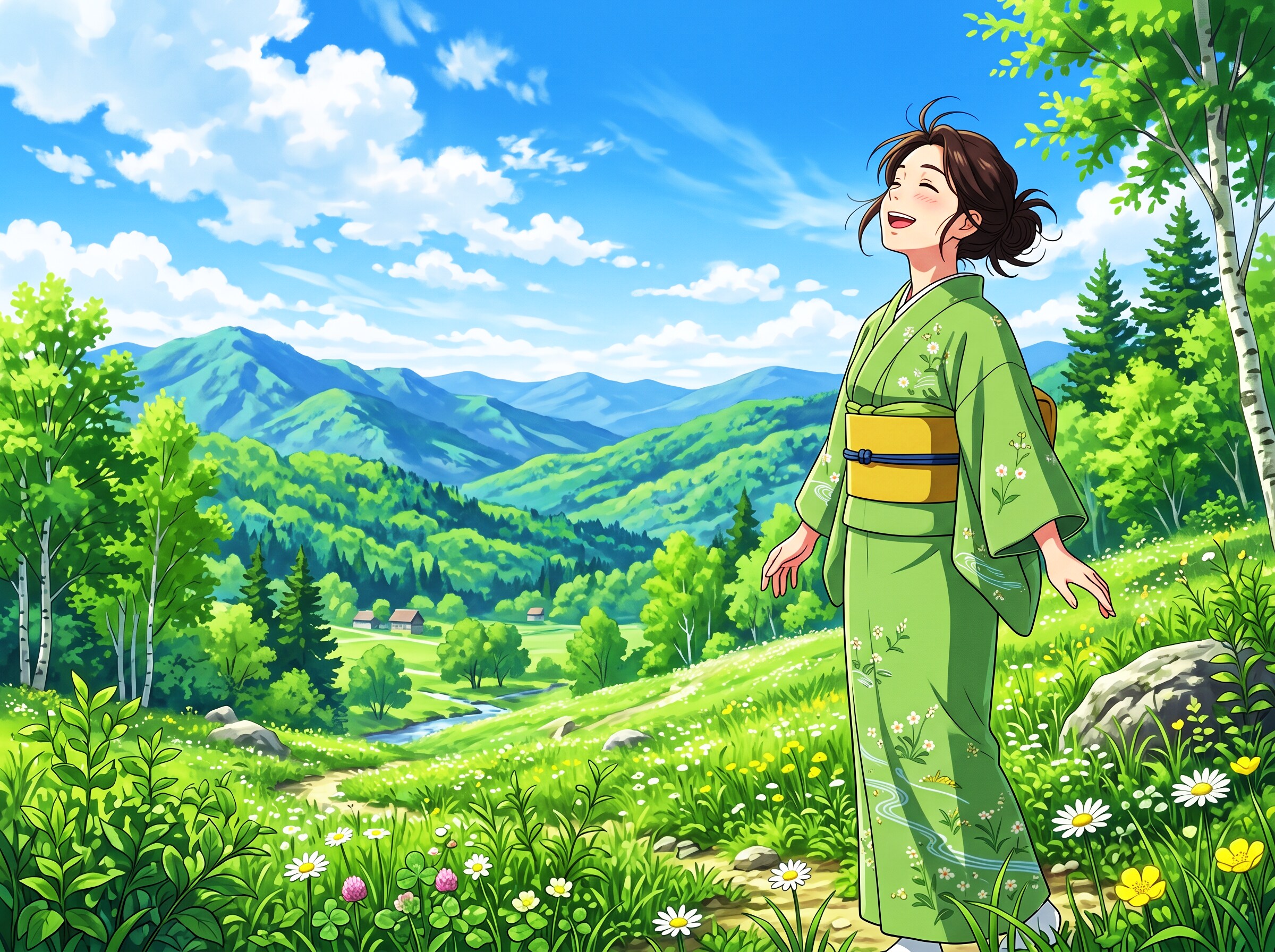 五月晴れ | の人気AIイラスト・グラビア