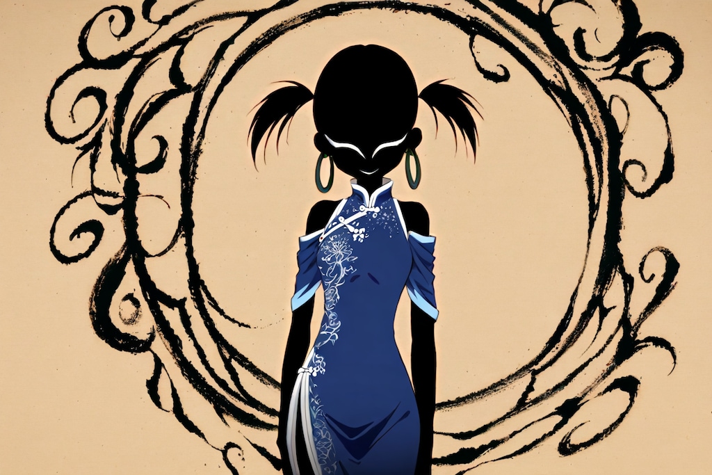 チャイナドレス娘2026①