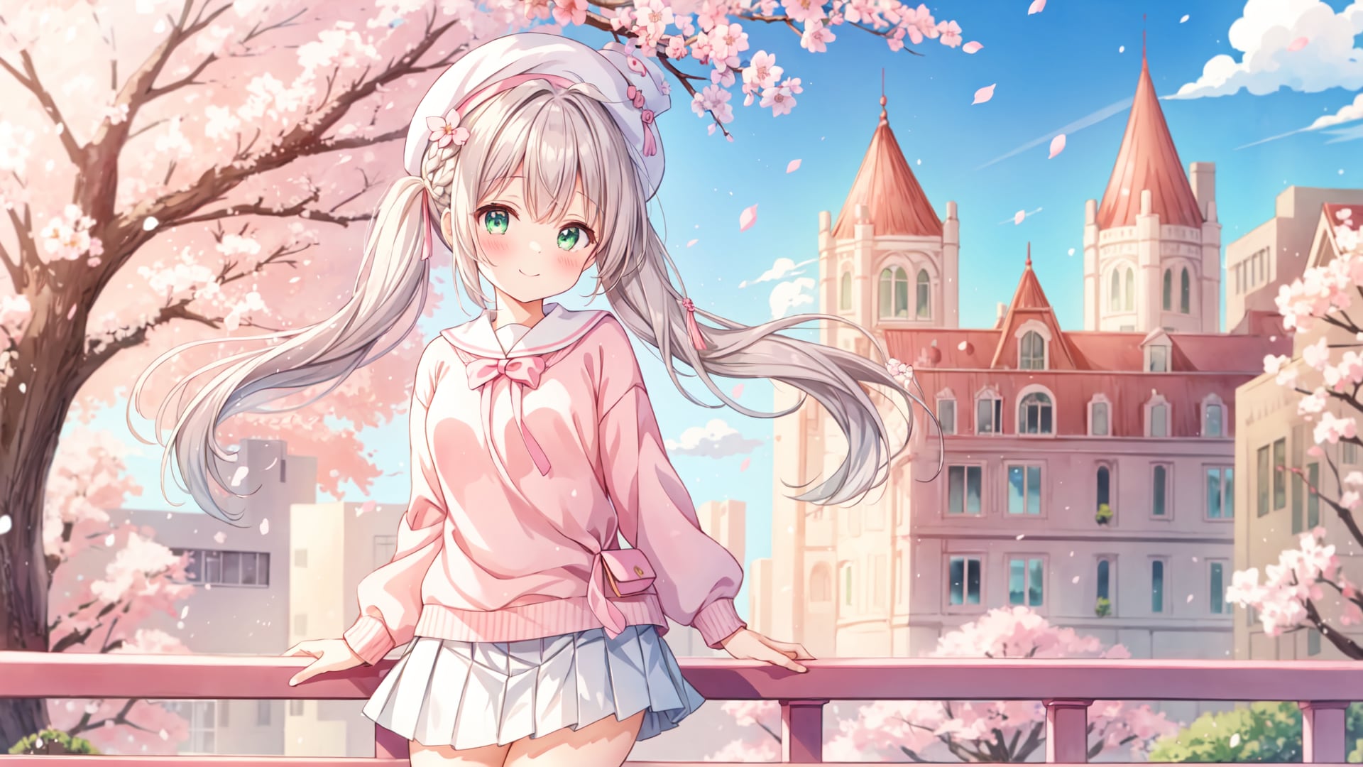 橋とさくら | の人気AIイラスト・グラビア