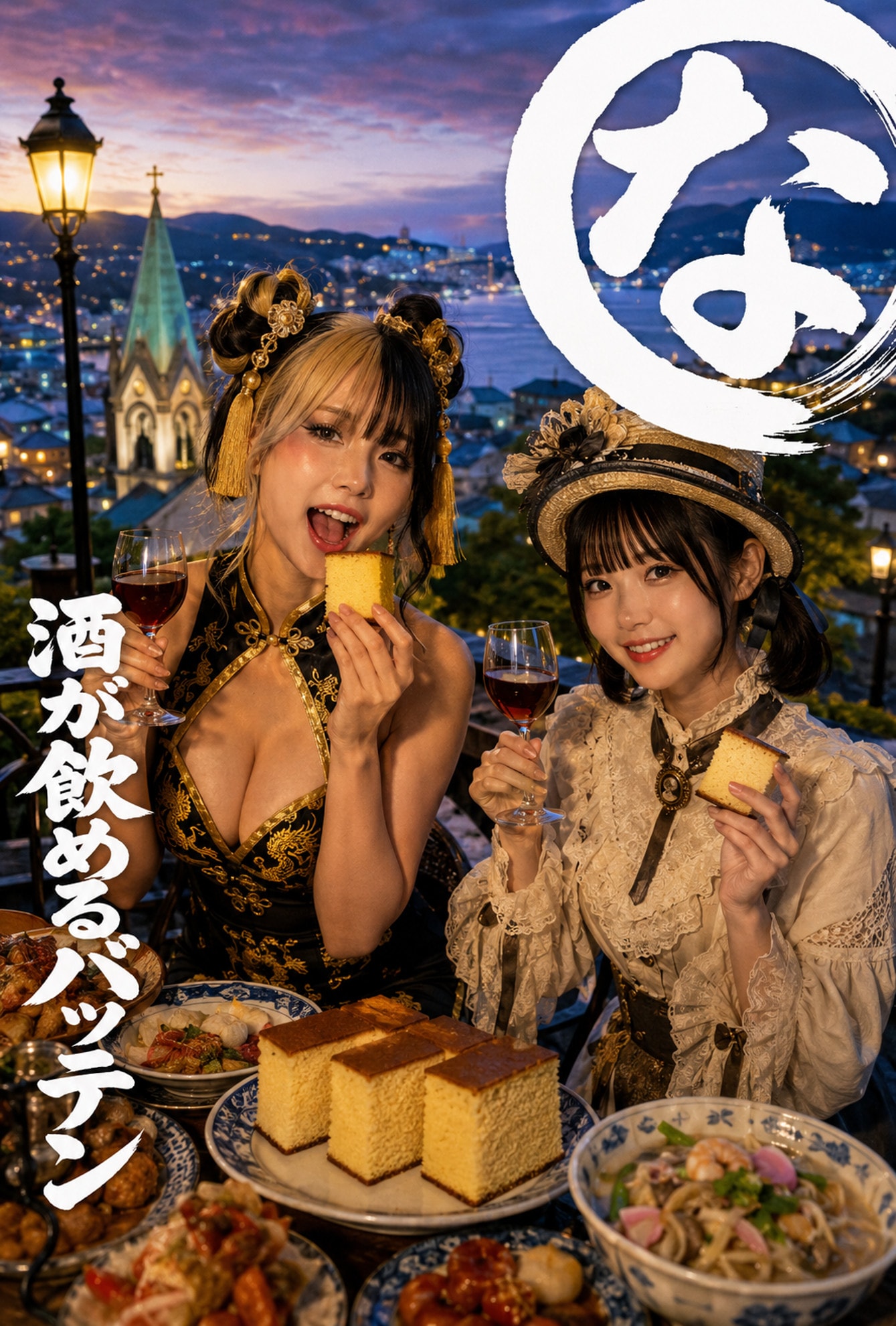 【国内旅行・弐】日本全国酒飲み音頭「長崎編」(シバクラカズハさん主催「国内旅行・弐」/クラブジャムンさん主催「日本全国酒飲み音頭」Wエントリー作品)