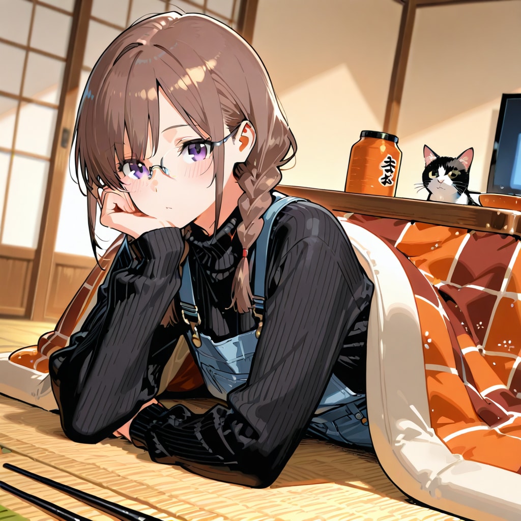 こたつむり委員長ちゃん | の人気AIイラスト・グラビア