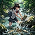 川でガチンコ 2枚目