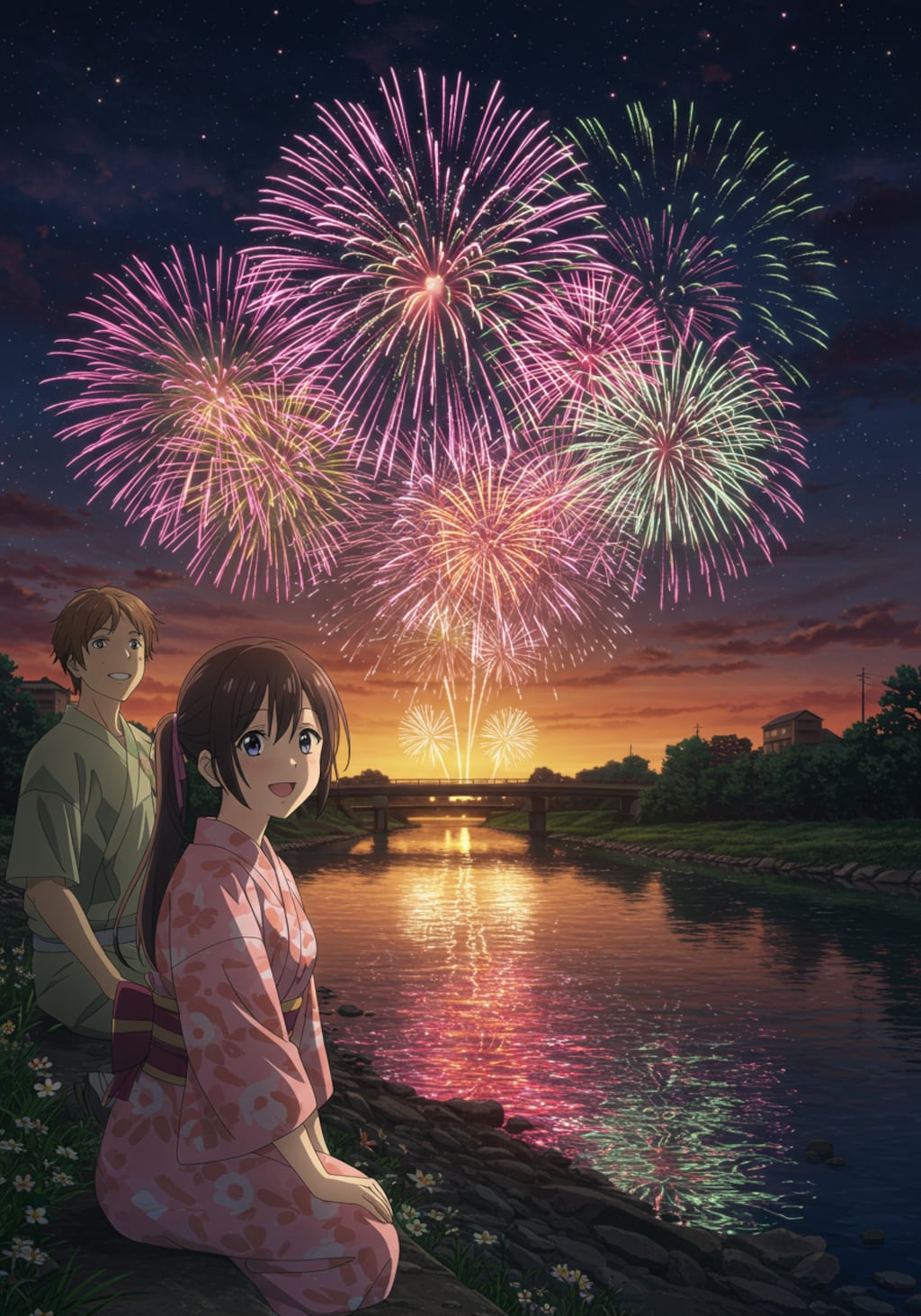 夏の風物詩・花火③