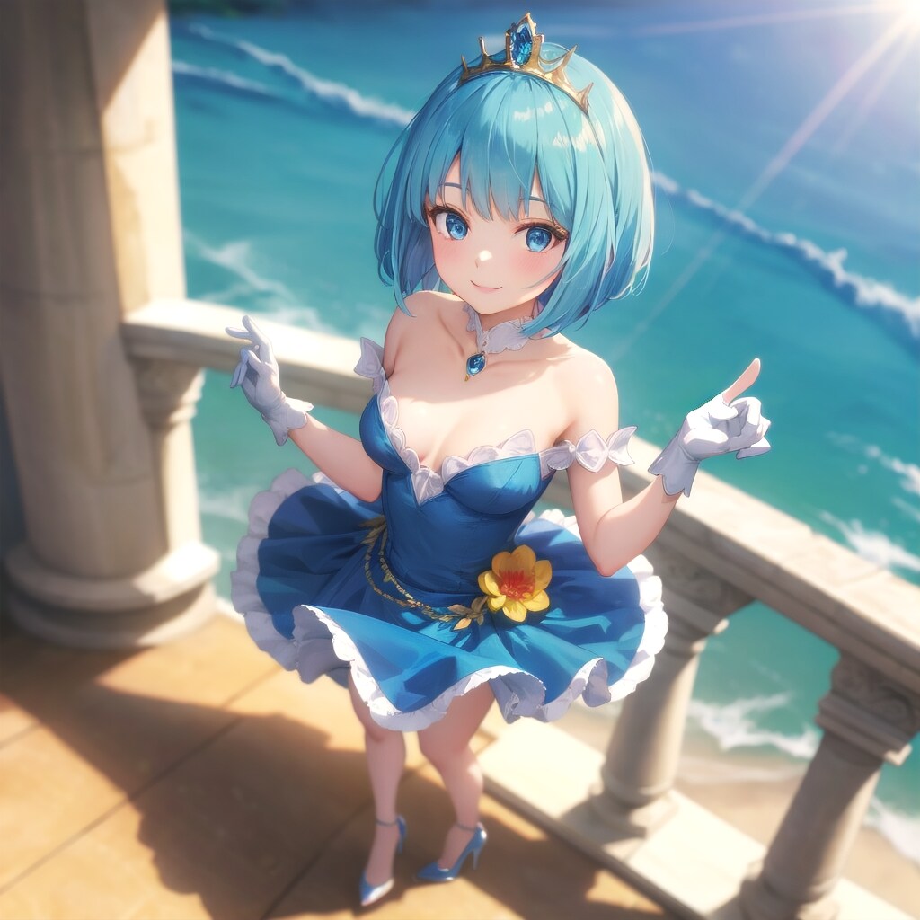 天空のお城のプリンセス