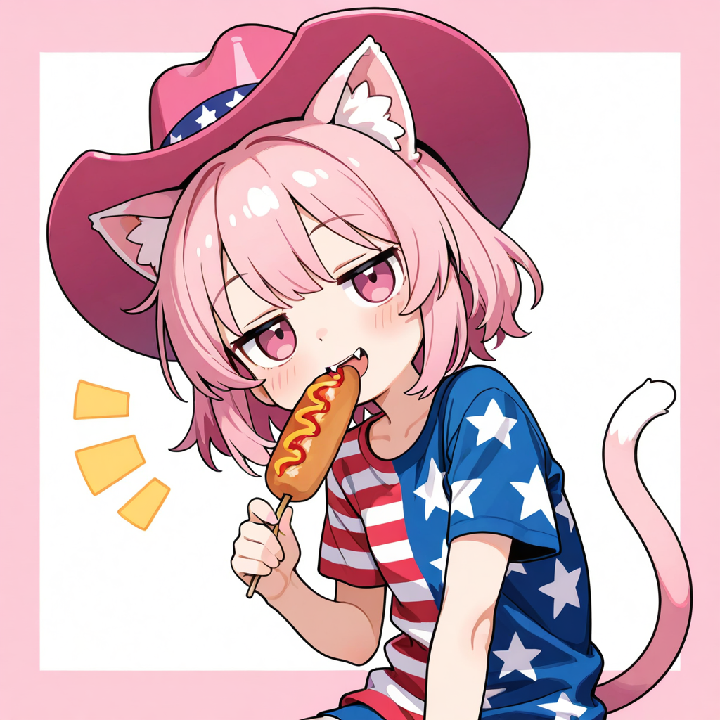 おはにゃんにゃ～ん♡（今日はアメリカンドッグの日）